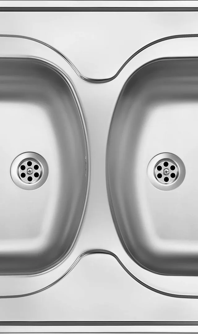 ZM6 Stainless 2-Bowl Sink - Drop-In