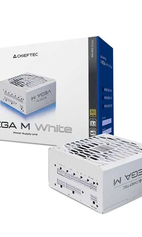 Chieftec Vega PPG-1000-CW power supply unit 1000 W 24-pin ATX ATX White