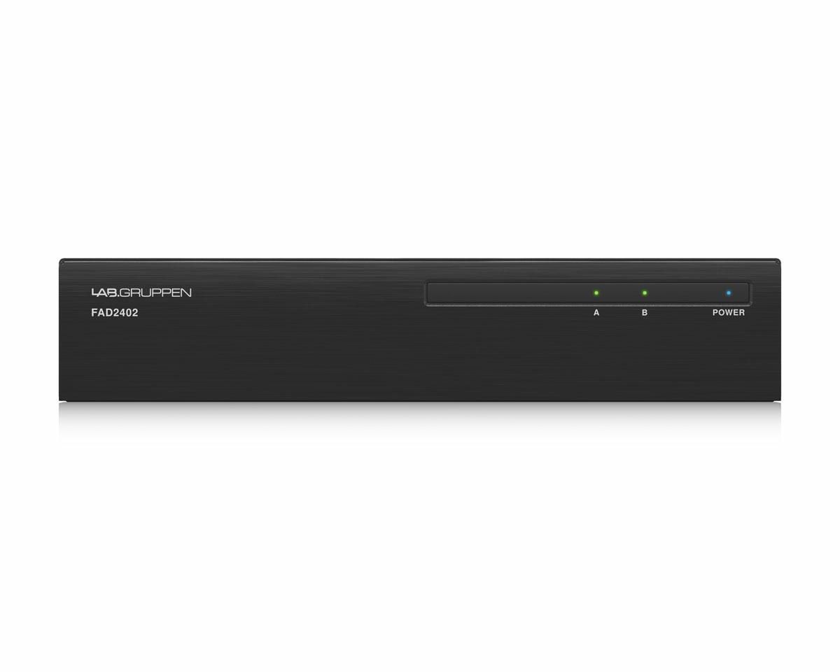 Lab Gruppen FAD1202 Amp 2x120W 4Ohm Dante Port