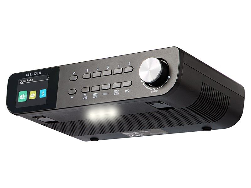 FM/DAB BLOW RK1 Kitchen Radio Black
