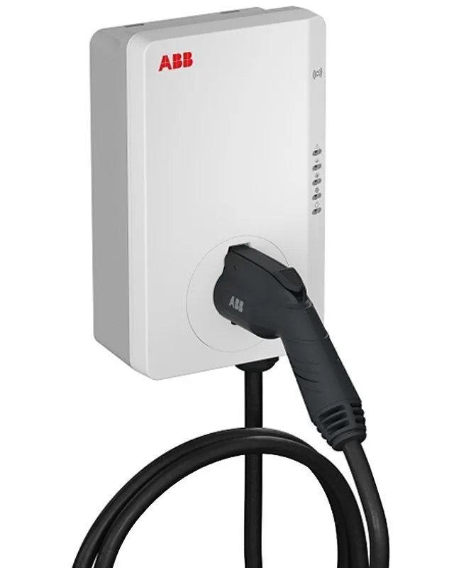 ABB Terra AC W11-G5-R-V2-0 Charging Station: Terra AC Wallbox 11 KW Type 2 5 M Cable 3-Phase/16 A With RFID Version 2
