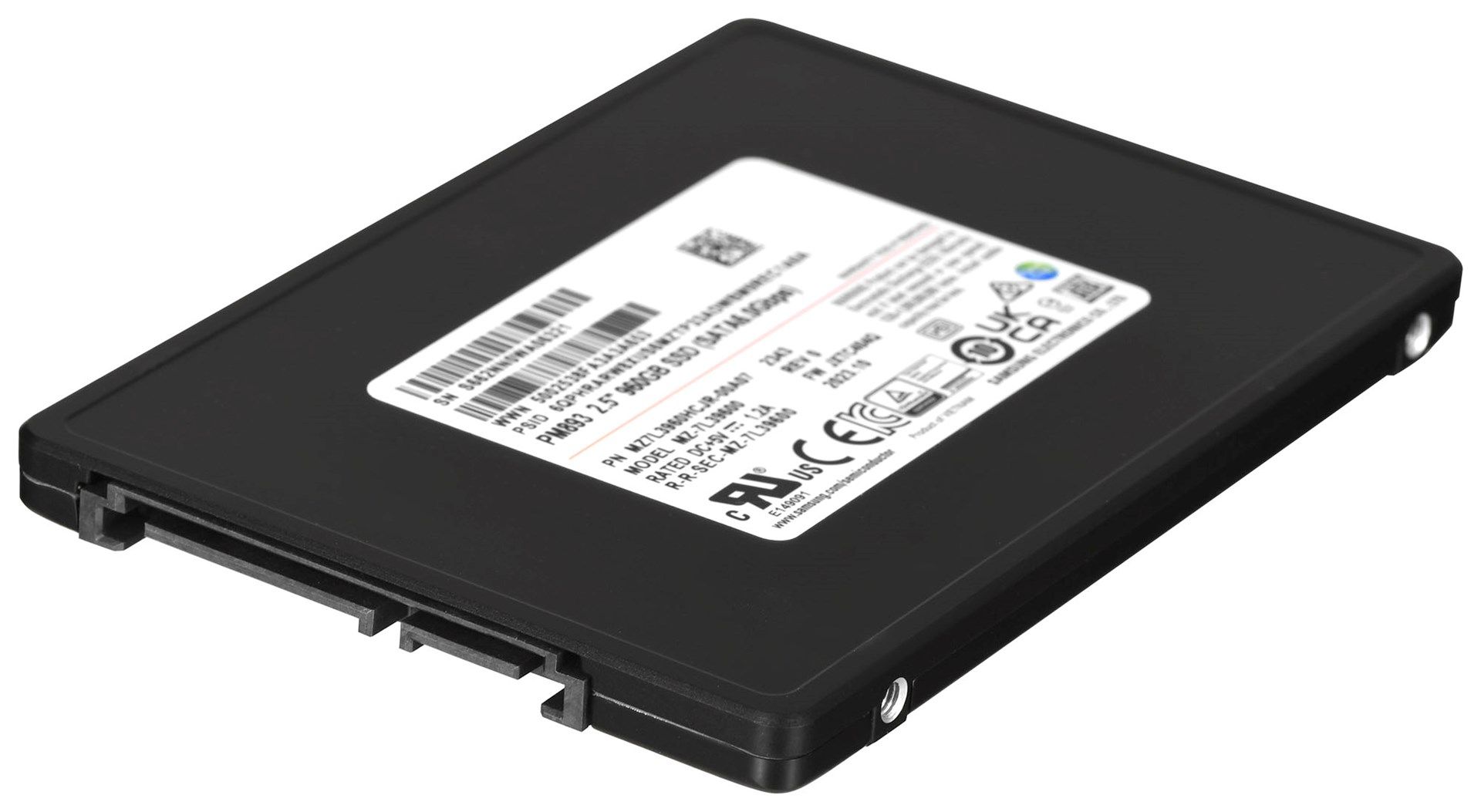 Samsung MZ7L3960HCJR-00A07 internal solid state drive 960 GB 2.5" Serial ATA III TLC
