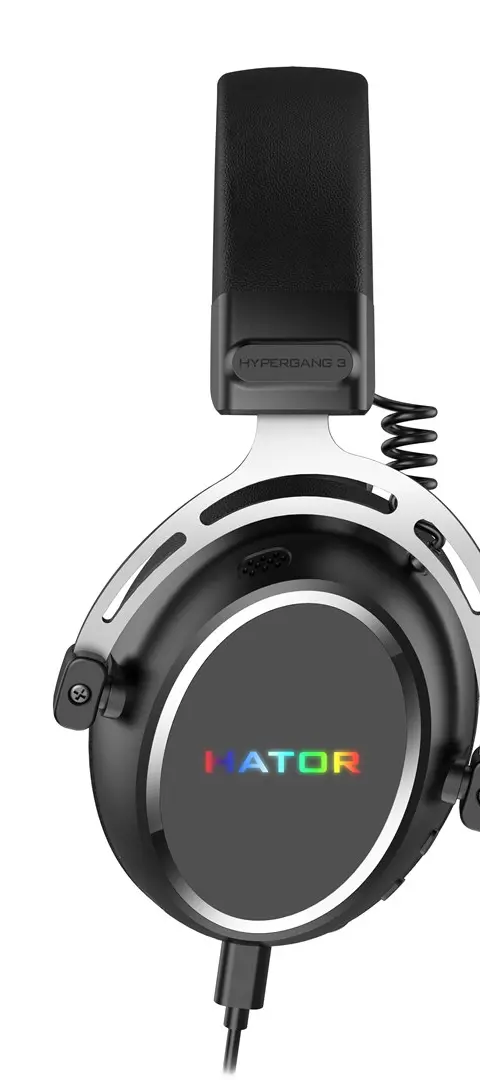 HATOR Hypergang 3 USB Headset Wired & Wireless Head-band Gaming USB Type-C / USB Type-A Bluetooth Black