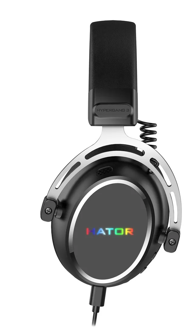 HATOR Hypergang 3 USB Headset Wired & Wireless Head-band Gaming USB Type-C / USB Type-A Bluetooth Black