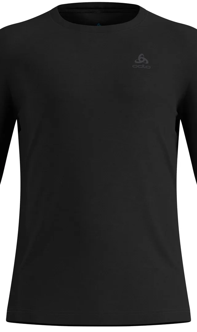 Odlo BL TOP Crew Neck L/S MERINO 200 Men'S T-Shirt Size M Black
