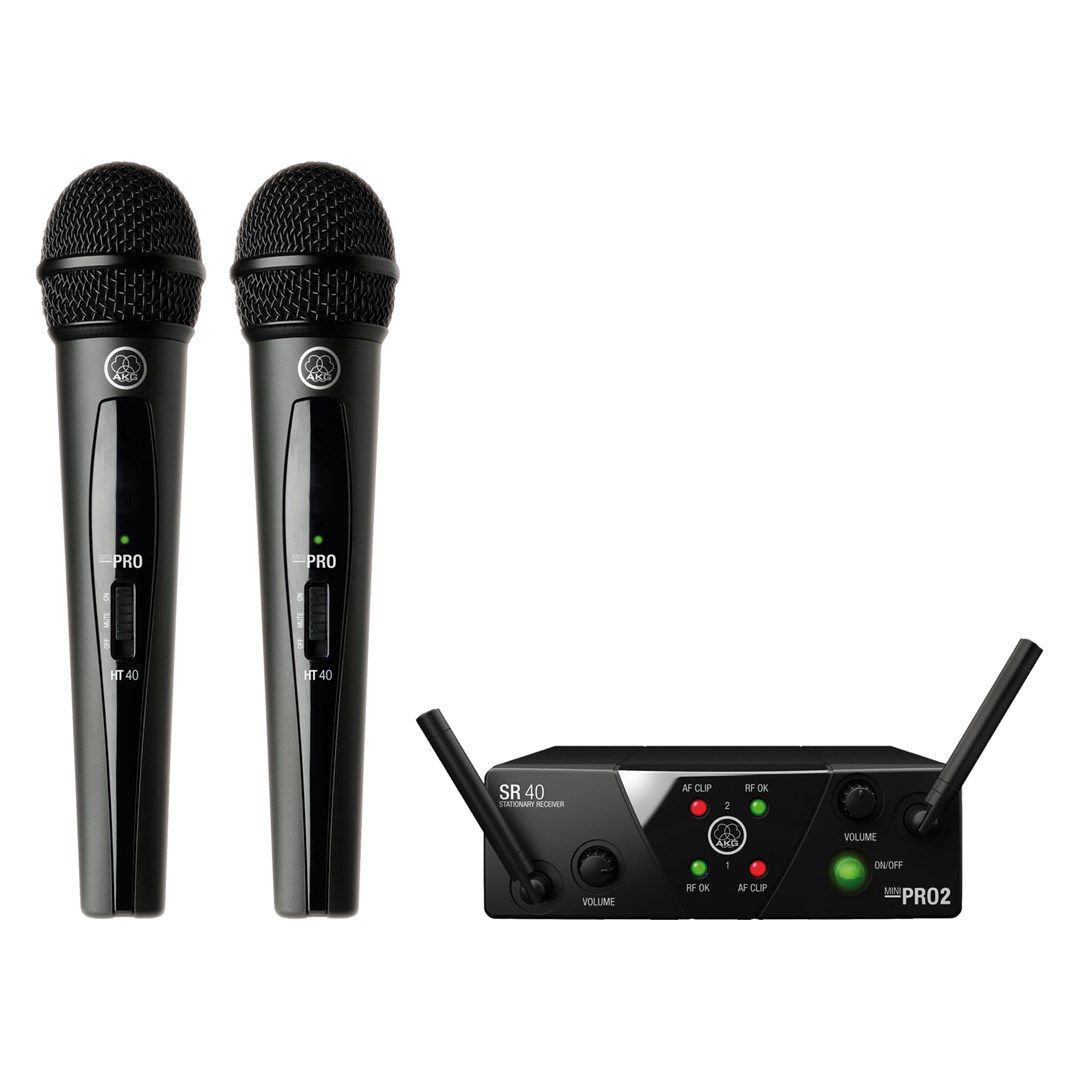 Wireless Mic Set AKG WMS40 Mini2 Vocal Set BD