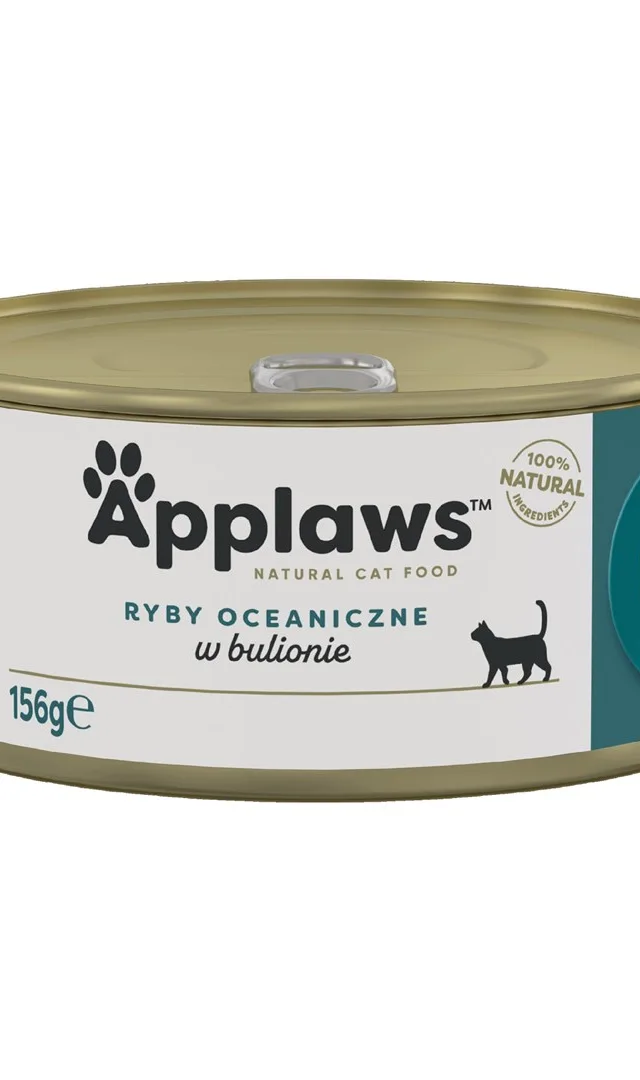 APPLAWS Ocean Fish In Broth - Wet Cat Food - 156g