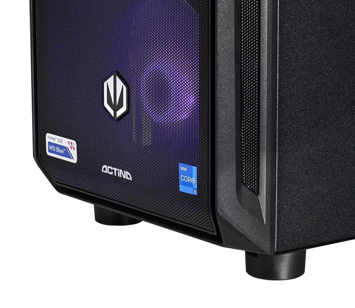 Actina 5901443410287 PC AMD Ryzen™ 5 8400F 32 GB DDR5-SDRAM 1 TB SSD Intel Arc A380 Midi Tower Black