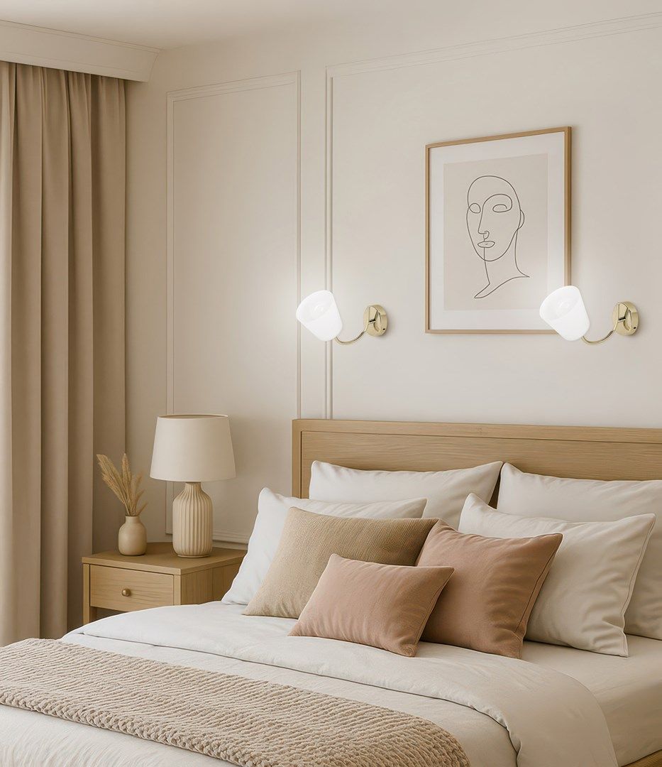 Activejet Wall Lamp AJE-EMILY 1P GOLD E27 1x40W