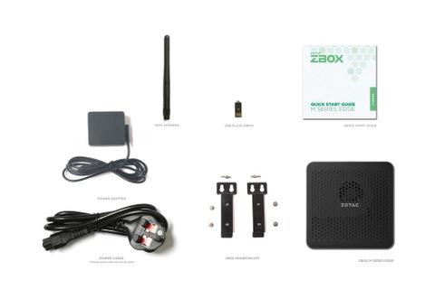Zotac ZBOX -MI668-BE PC/workstation barebone 0.64L sized PC Black i7-1360P 2.2 GHz