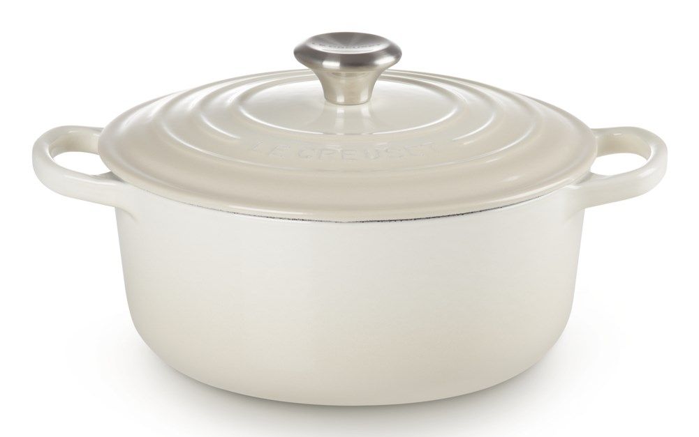 Le Creuset Signature Roaster Round White 20cm