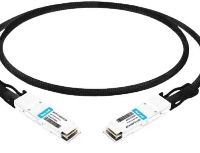 Azlan SF-NJAAKK0006-000.5M InfiniBand/fibre optic cable 0.5 m OSFP Black