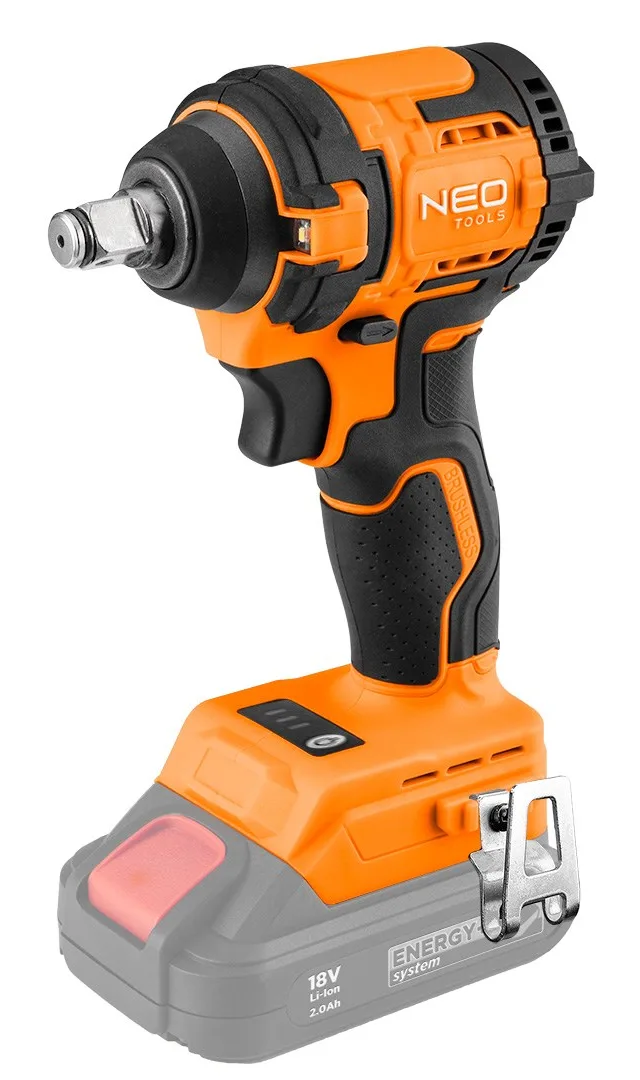Brushless Impact Wrench 18V 350Nm 1/2 Compact Energy Without Battery