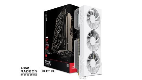 XFX Swift RX 9070GRE White Tri-Fan 12GB Graphics Card