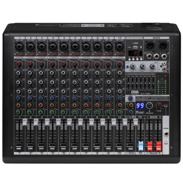 DNA HLC 10 MK2 Analog Sound Mixer 10 Channels