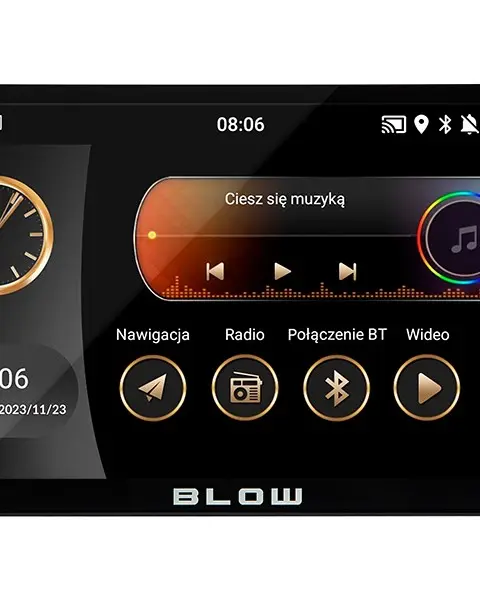 Radio BLOW AVH-9992 2DIN 9 Android/WiFi/GPS/CARPLAY