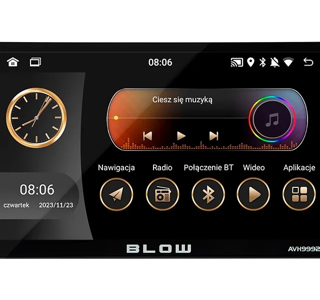 Radio BLOW AVH-9992 2DIN 9 Android/WiFi/GPS/CARPLAY