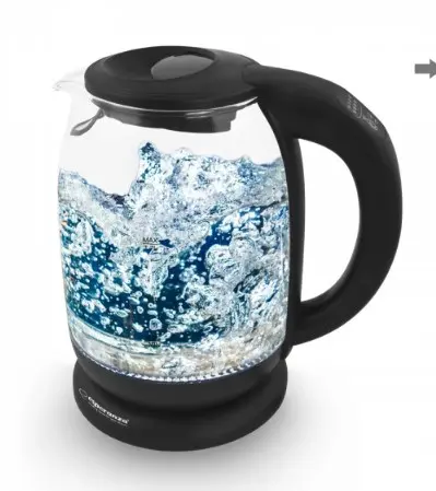 Esperanza EKK027 Electric Kettle 1.7 L 2200 W Black Transparent