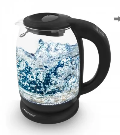 Esperanza EKK027 Electric Kettle 1.7 L 2200 W Black Transparent