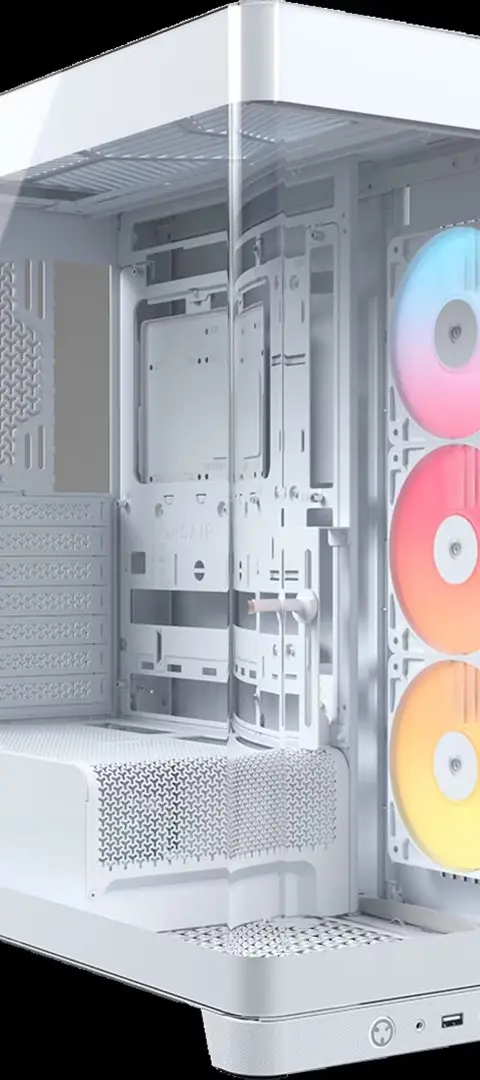 Corsair 4500X RS-R ARGB Tempered Glass Mid-Tower, White Midi Tower