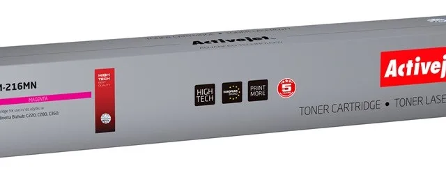 Activejet ATM-216MN toner (replacement for Konica Minolta TN216M; Supreme; 26000 pages; magenta)