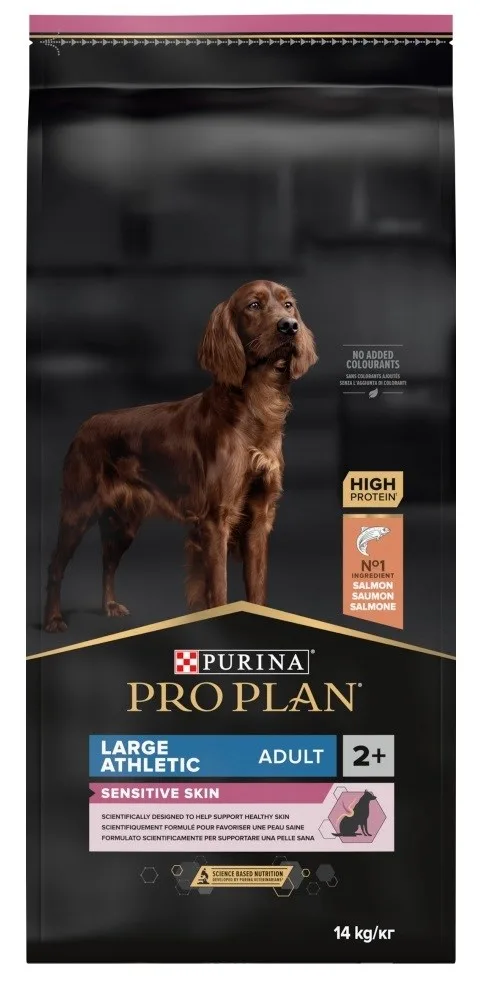 PURINA Sensitive Skin Large Athletic Adult Salmon - Dry Food For Dogs - 14 Kg