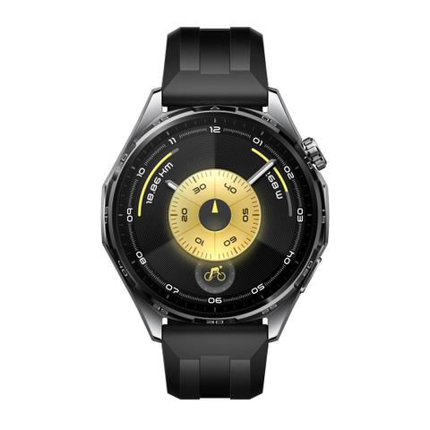 Huawei WATCH GT6 46mm (Atum-B19F),Black Fluoroelastomer Strap