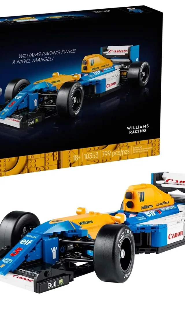 LEGO Icons Williams Racing FW14B Mit Nigel Mansell 10353
