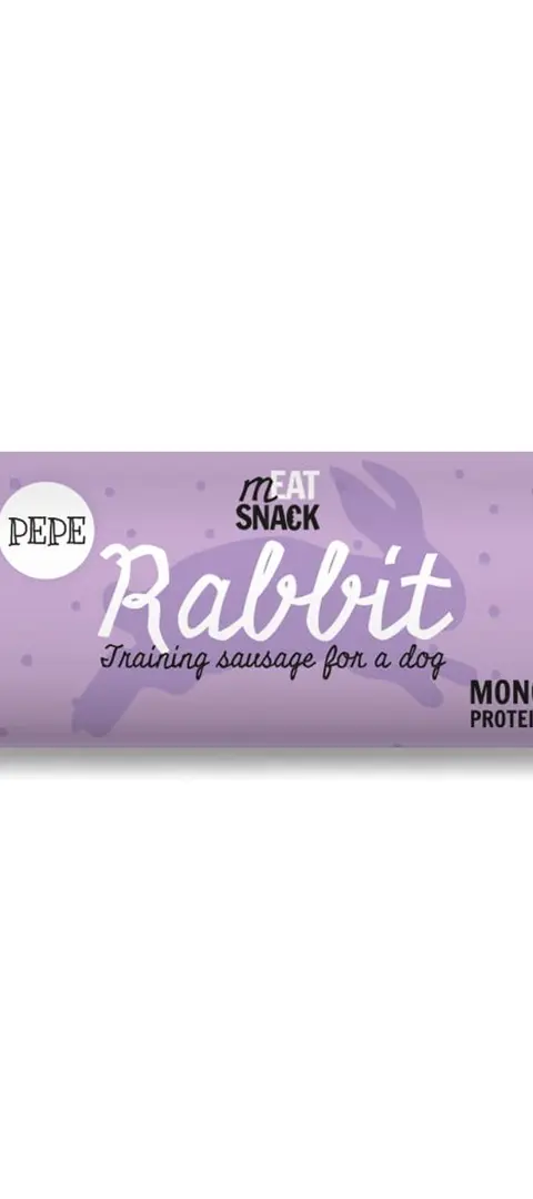 PAKA ZWIERZAKA Pepe Sausage Rabbit - Dog Treat - 200g