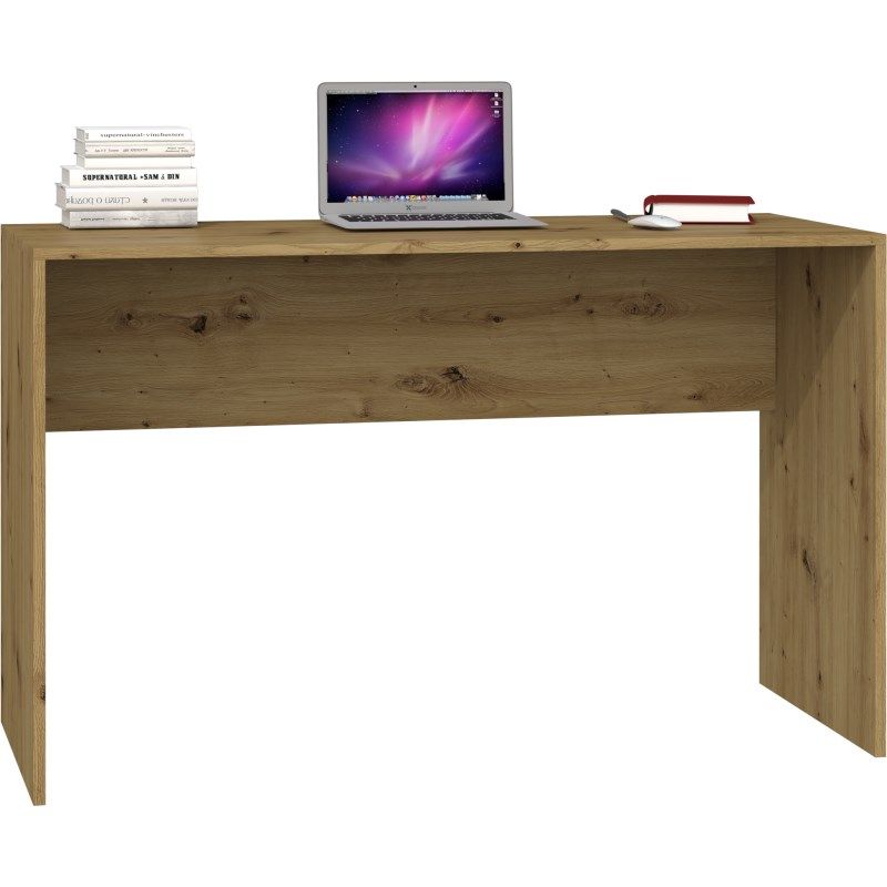 Topeshop BIURKO PLUS ARTISAN Computer Desk Oak Colour