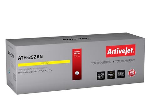 Activejet ATH-352AN toner (replacement for HP CF352A; Supreme; 1100 pages; yellow)