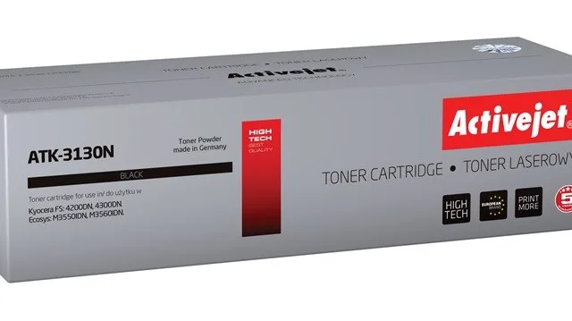 Activejet ATK-3130N toner (replacement for Kyocera TK-3130; Supreme; 2500 pages; black)