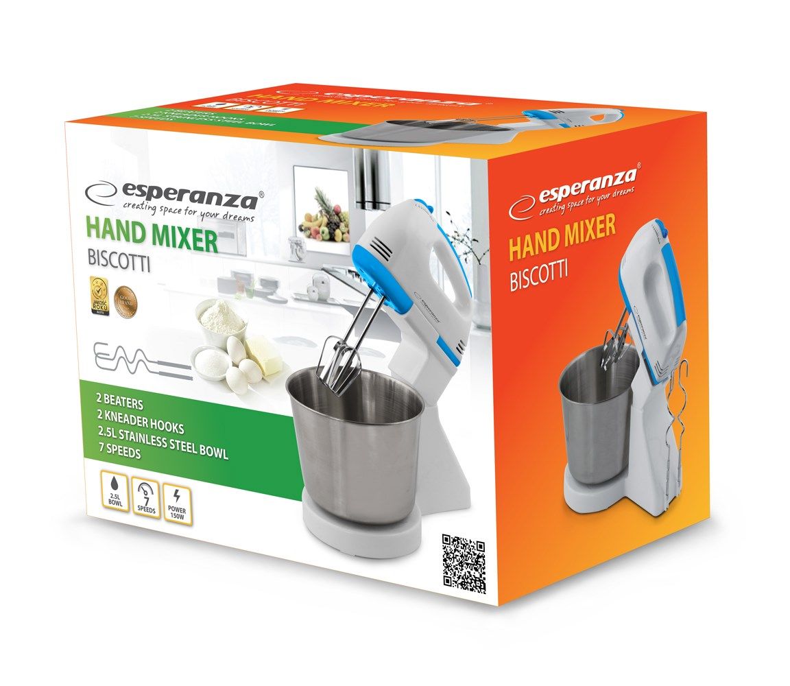 Esperanza EKM019WB Mixer With Bowl