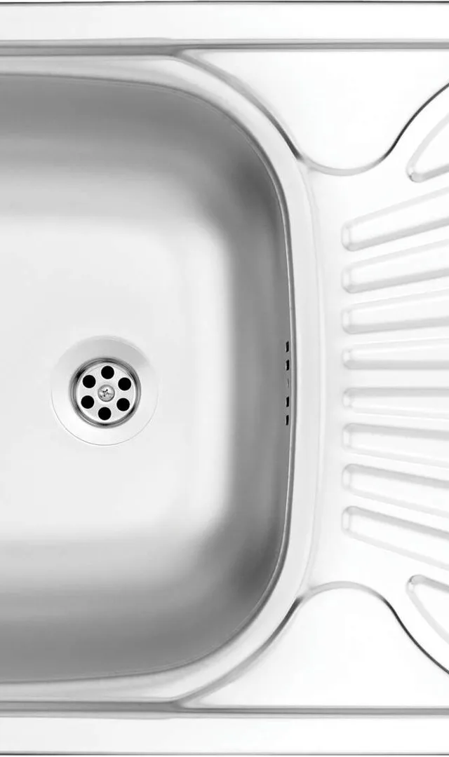 Bowl Steel Sink With Drainer 1-