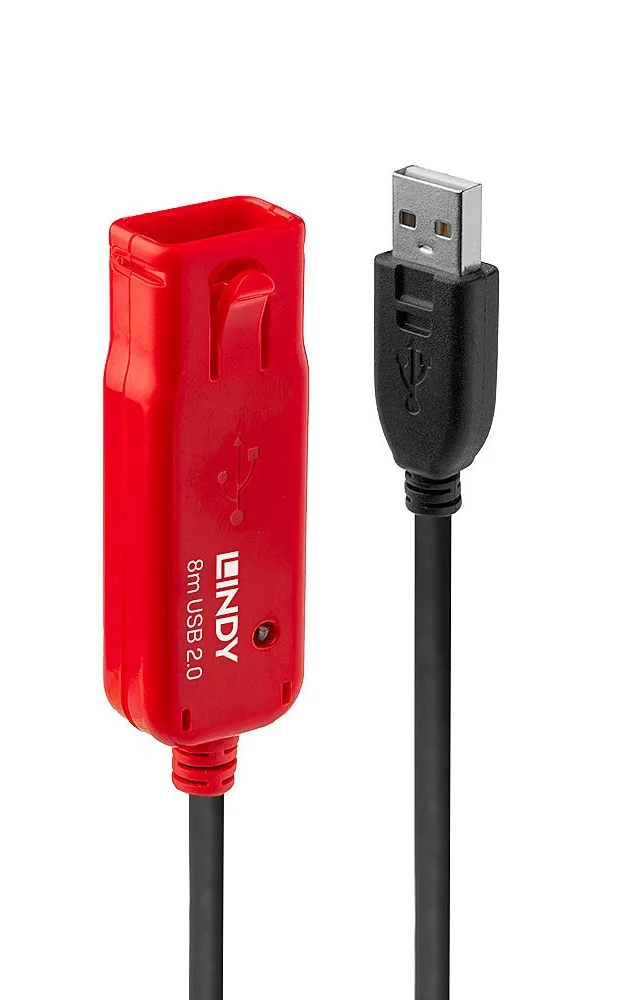 Lindy 8m USB 2.0 Active Extension Pro