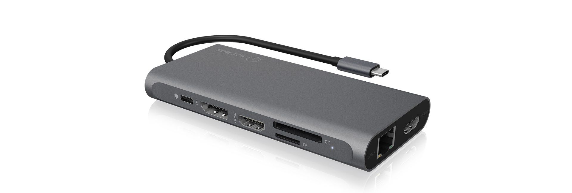 ICY BOX IB-DK4050-CPD USB-C Docking Station
