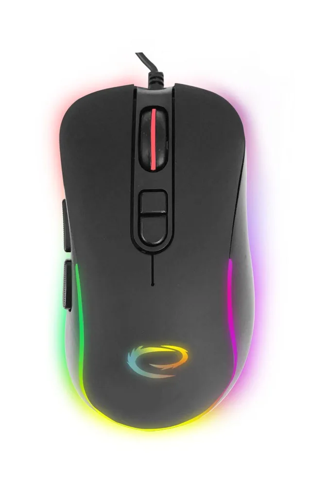 Esperanza EGM303 Mouse Right-Hand USB Type-C Optical 2400 DPI