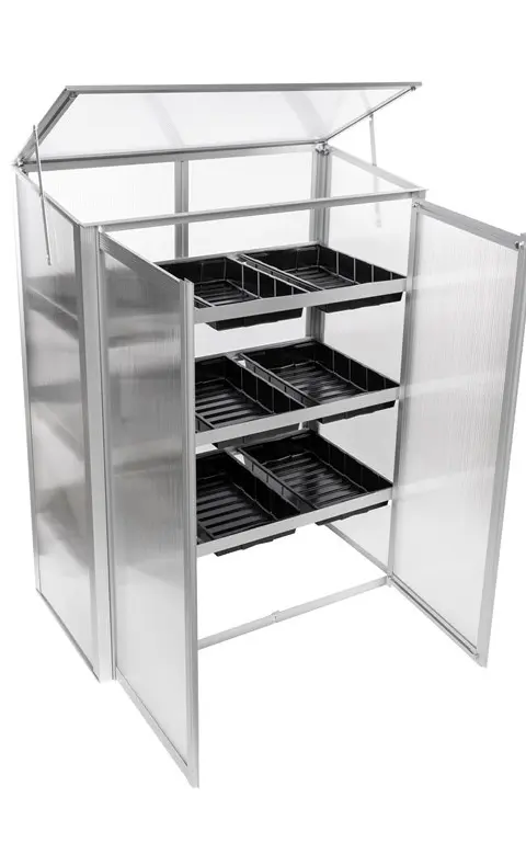 STEEL HOUSE ALIUM 76X38.5X98.5CM GC