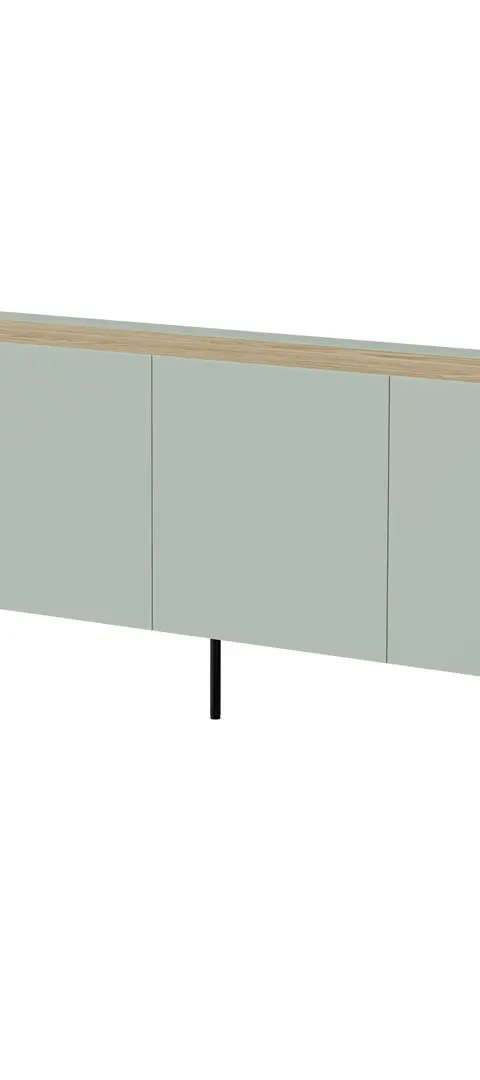 Cama FELLINI Chest Of Drawers 200x40x70 Olive Oiled Oak Top