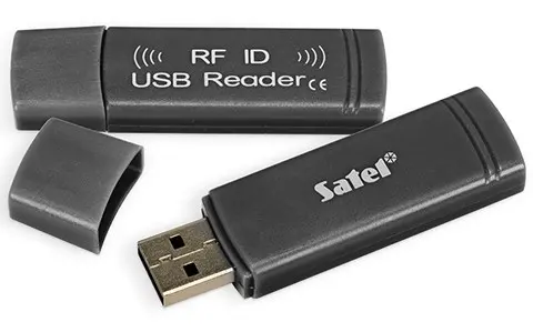 Satel CZ-USB-1 magnetic card reader Black
