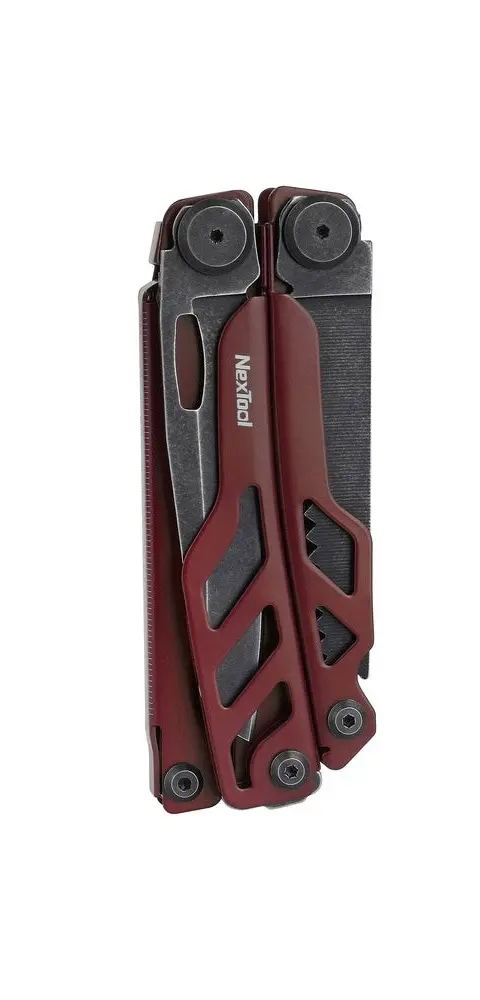 NexTool FLAGSHIP Pro NE20279 16-In-1 Multitool Red Belt Pouch