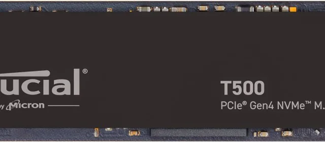 Crucial T500 1 TB M.2 PCI Express 4.0 NVMe TLC