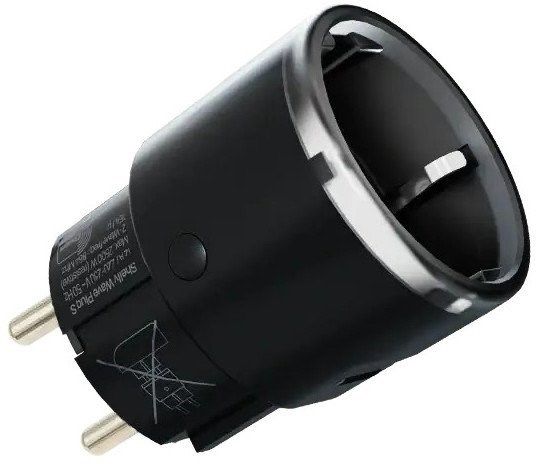 Shelly Flush Mount Wave Plug S Black LR Z-Wave