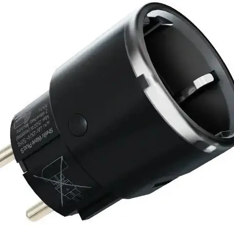 Shelly Flush Mount Wave Plug S Black LR Z-Wave