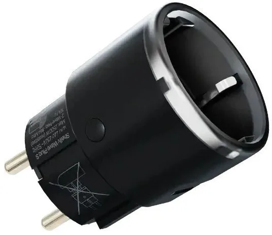 Shelly Flush Mount Wave Plug S Black LR Z-Wave