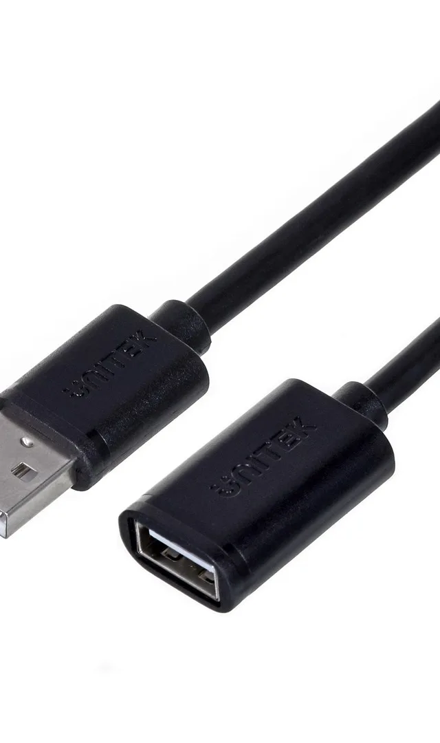 UNITEK Y-C418GBK USB cable USB 2.0 5 m USB A 0.48 Gbit/s Black