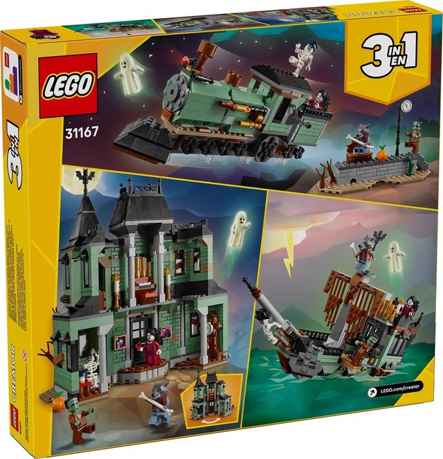 LEGO 31167 Creator 3-In-1 Geisterhaus