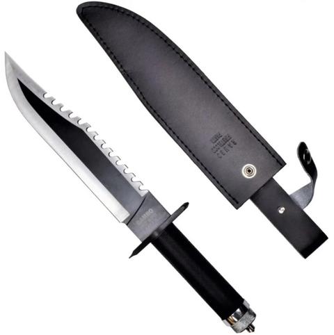 Rambo II Cinema Classic 400 Mm Knife With Leather Scabbard