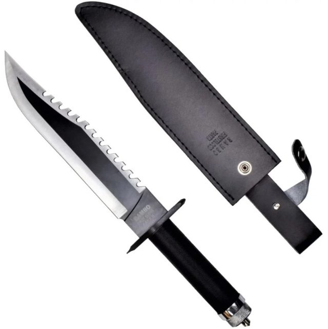 Rambo II Cinema Classic 400 Mm Knife With Leather Scabbard