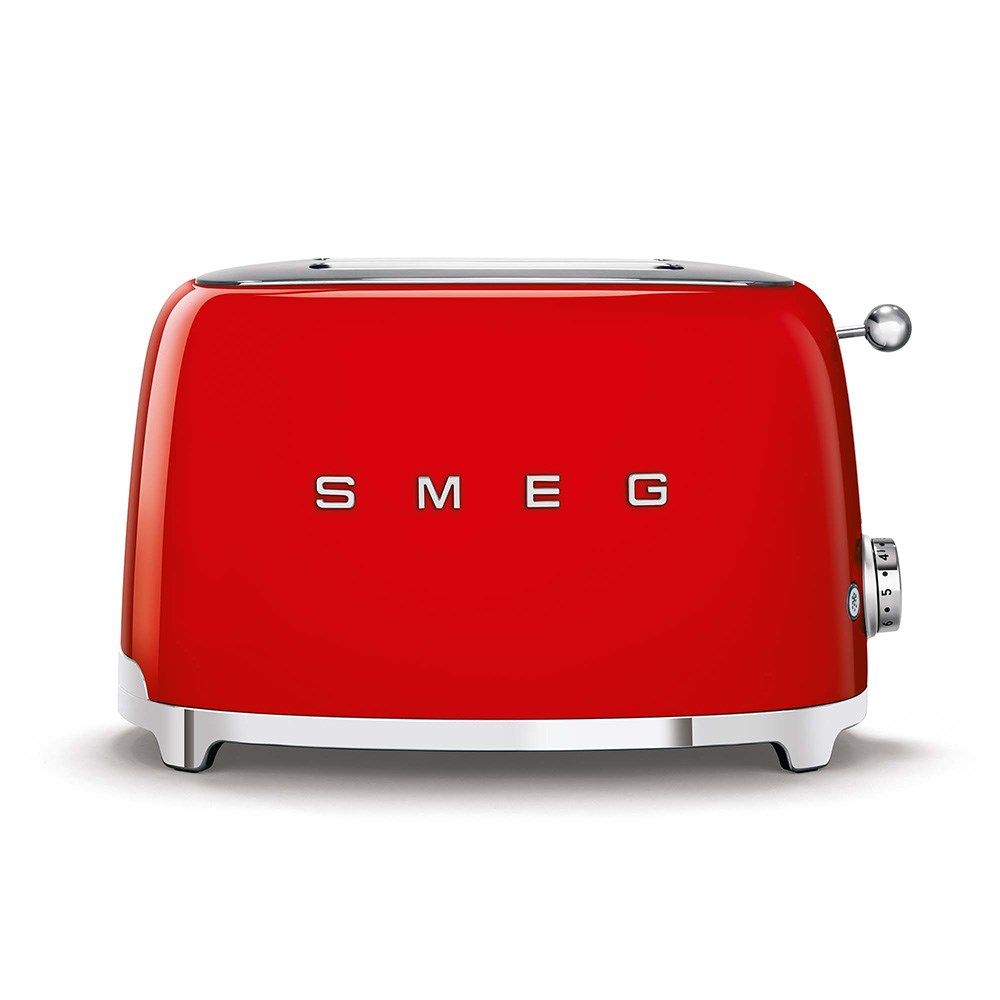 Smeg TSF01RDEU 2-Slice Toaster - Red